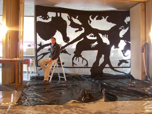 Wildlife artscreen near completion